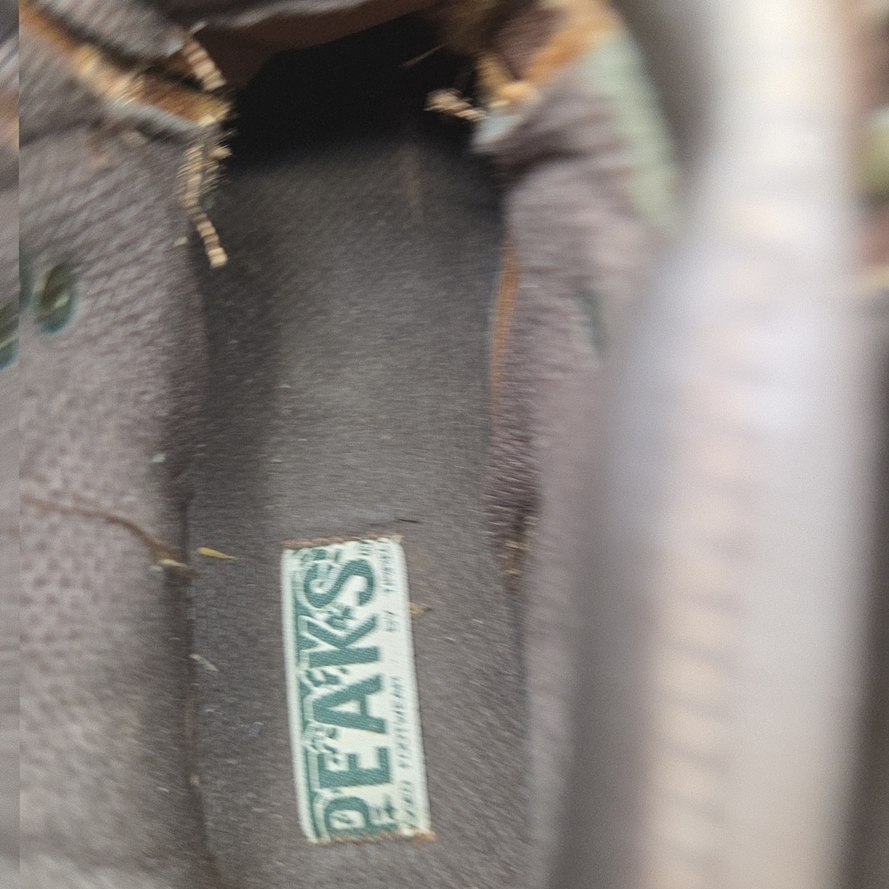 Sturdy Brown Leather‎ Men's Hiking Boots - Picture 8 of 11